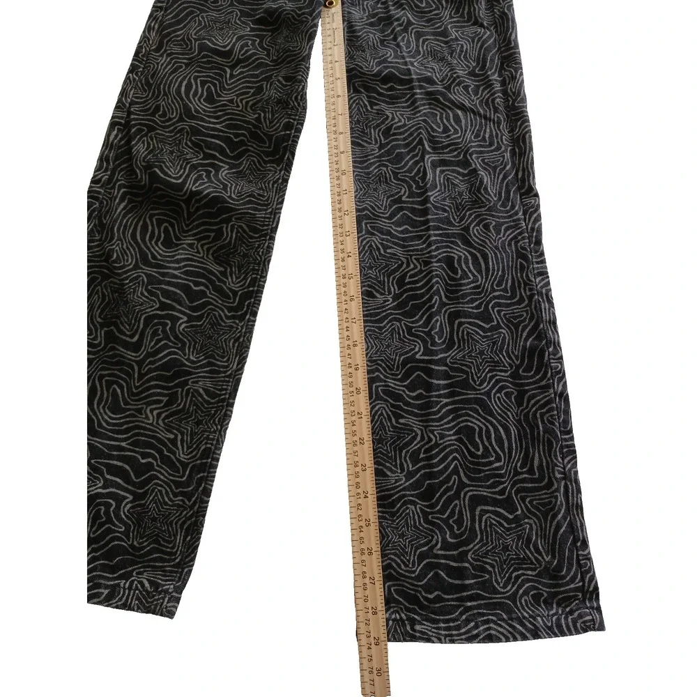 Milk It Funky Black & White Button Front Denim Jeans Women's Size 26 X 29 - Picture 11 of 12
